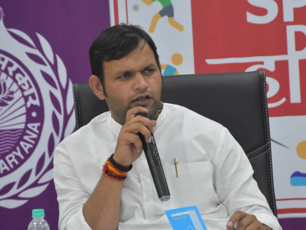 The talent of the players is being nurtured through the MP Sports Festival  Minister of State for Sports Gaurav Gautam